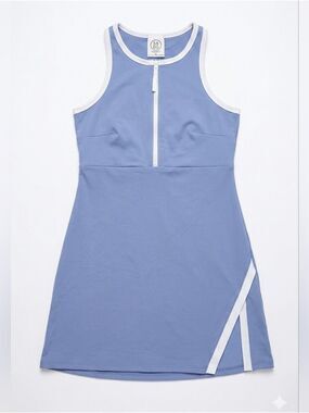 NWT Size M SAGE Collective Women's Active Dress w/ Inner Short Lavender Mauve